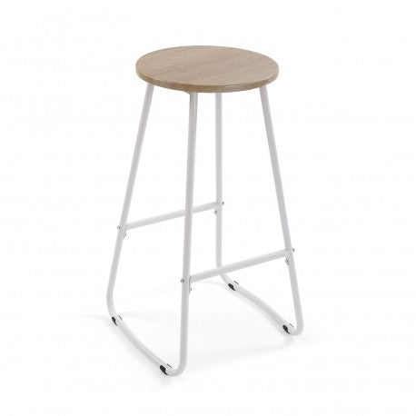 JUEGO DE MESA Y 2 TABURETES CLARO