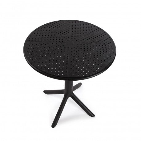 MESA COCKTAIL NEGRA 60x60x75 cm
