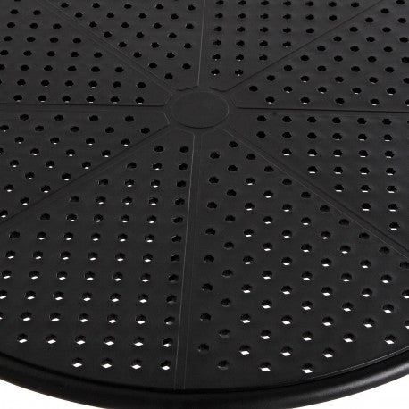 MESA COCKTAIL NEGRA 60x60x75 cm