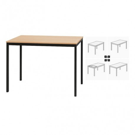 MESA EXTENSIBLE  180x74x75 cm