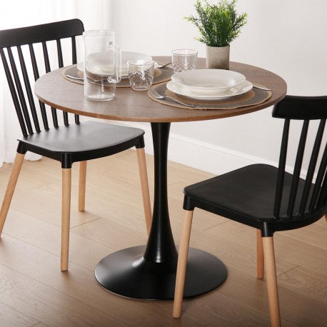 MESA DE MADERA MEERA 100x80x73 cm